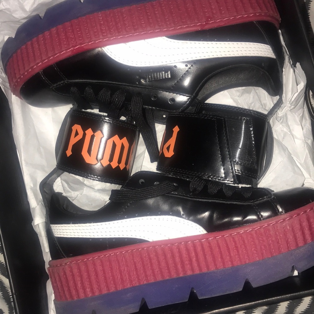 Rihanna gent puma ankle strap sneaker